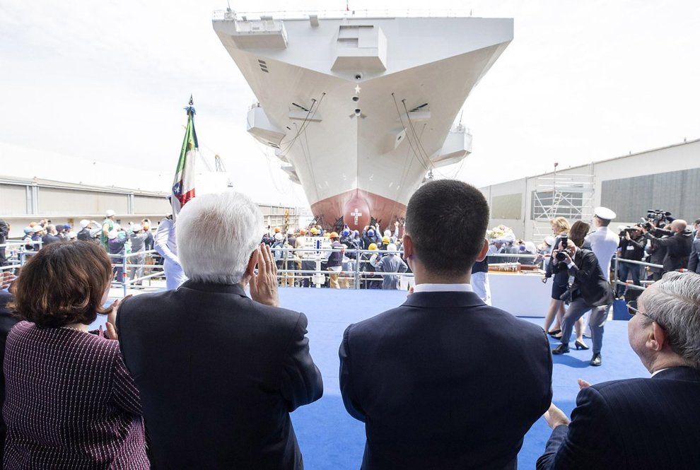 FINCANTIERI varo LHD TRIESTE, Castellammare di Stabia (NA)